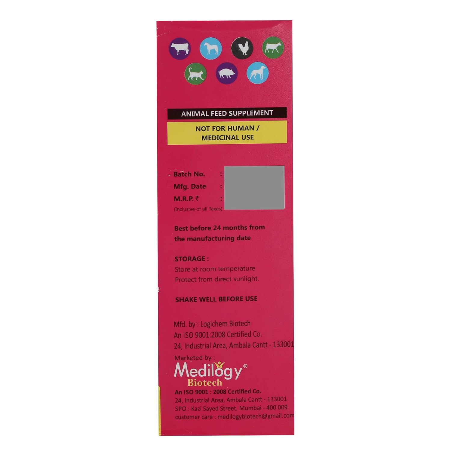 Medilogy Biotech Glowmax 220ml Dog Supplement for Healthy Shiny Skin Coat Texture - Image 2