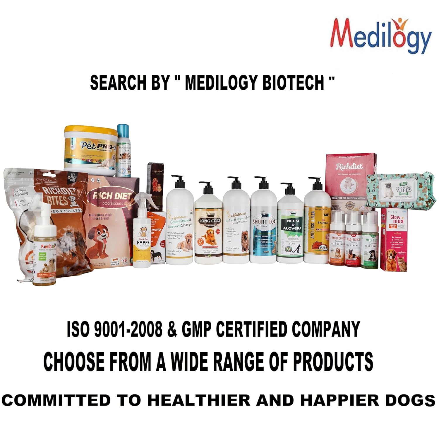 Medilogy Biotech Glowmax 220ml Dog Supplement for Healthy Shiny Skin Coat Texture - Image 5