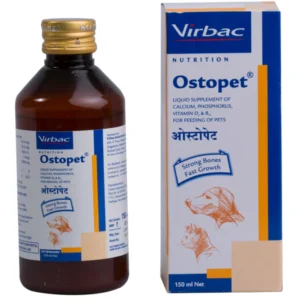 Ostopet Calcium Supplement Syrup for Dogs and Cats by Virbac