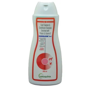 Vetoquinol Samglow PV Conditioner Shampoo for Dogs and Cats (200ml)