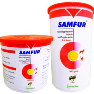 Samfur Skin & Coat Supplement for Dogs and Cats by Vetoquinol