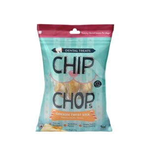 Chip Chop Peanut Butter Twists Stix Dog Treat 100 Grams