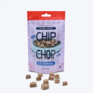 Chip Chops Freeze Dried Chicken Liver Dog Treat – 35 Grams
