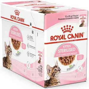 Royal Canin Sterilised Kitten Gravy (12 x 85 g)