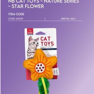 Smarty Pet Star Flower Nature Series Cat Toy