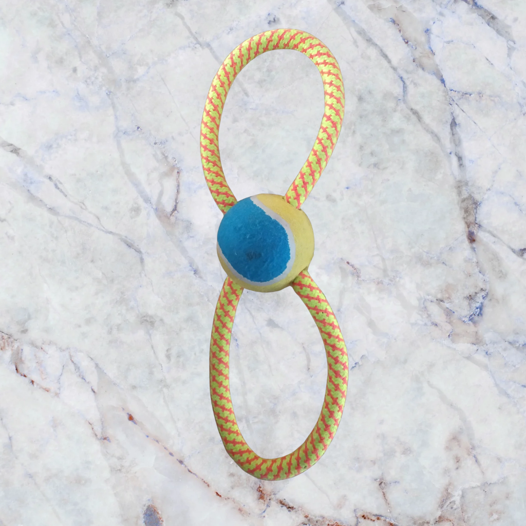 ROPE TOY WITH BALL