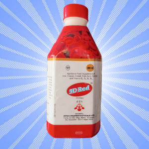 3D RED 500ML