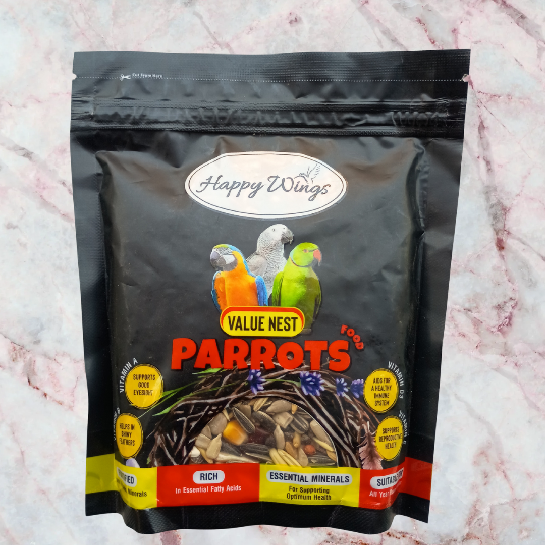 HAPPY WINGS PARROT FOOD 250GMS