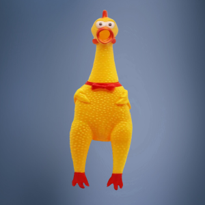 DOG TOY SHOUTING CHICKEN