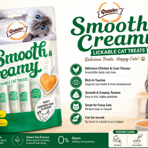 Gnawlers Creamy Treat Real Chicken Flavour 20pcs