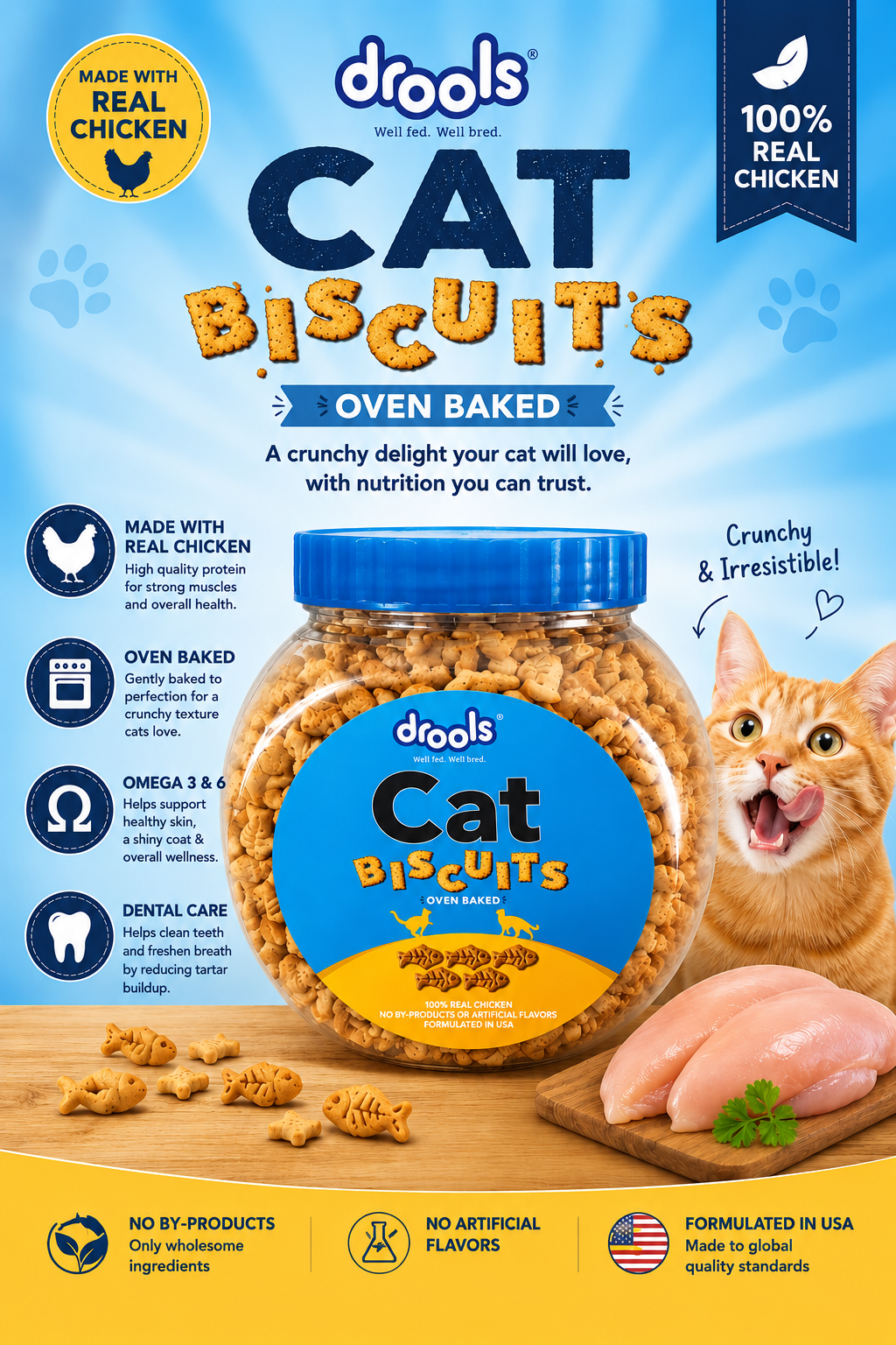 DROOLS CAT BISCUIT
