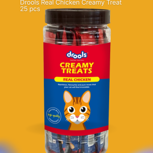 DROOLS REAL CHICKEN CREAMY TREAT 25PCS