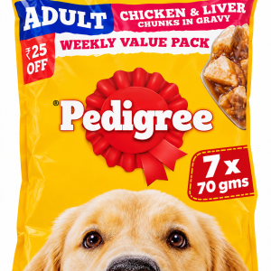 PEDIGREE ADULT CHUNK 7 * 70 gms
